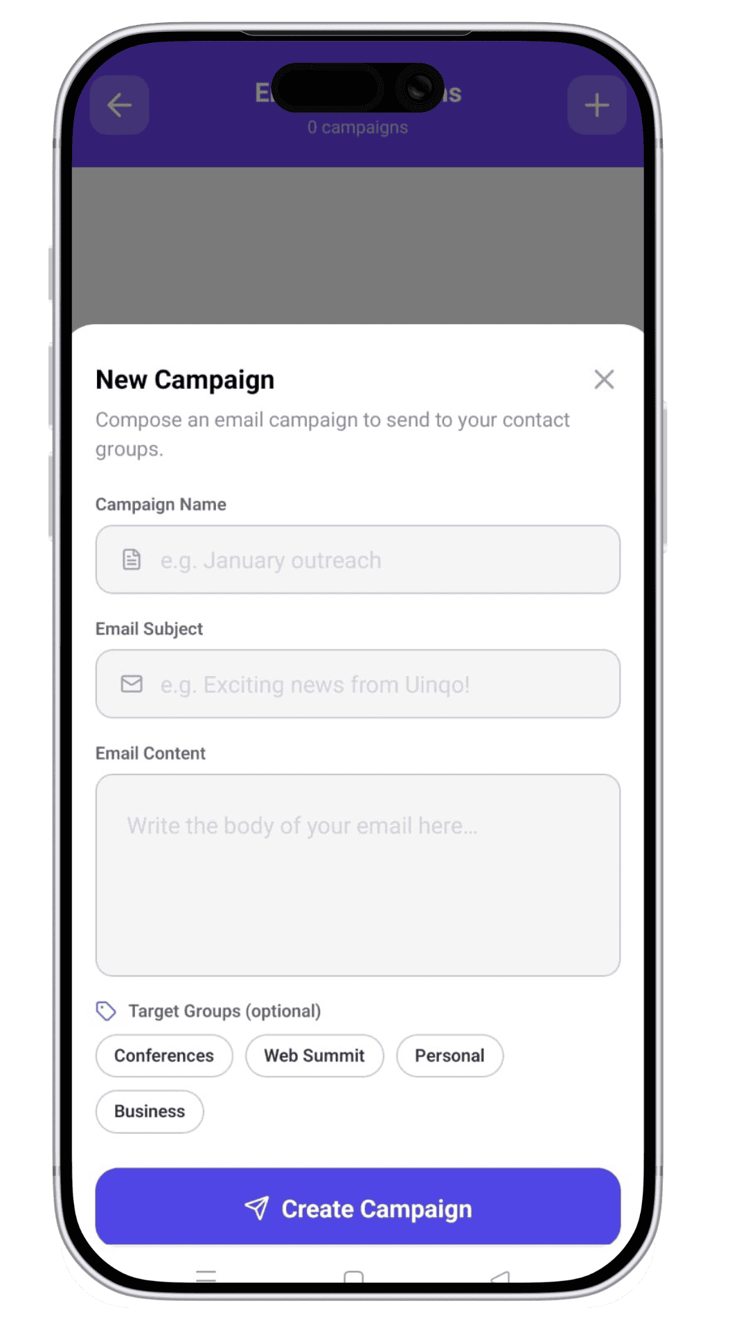 Email Campaign